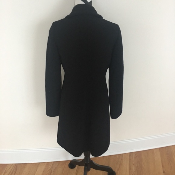 J. Crew Black Wool Coat - Picture 7 of 8